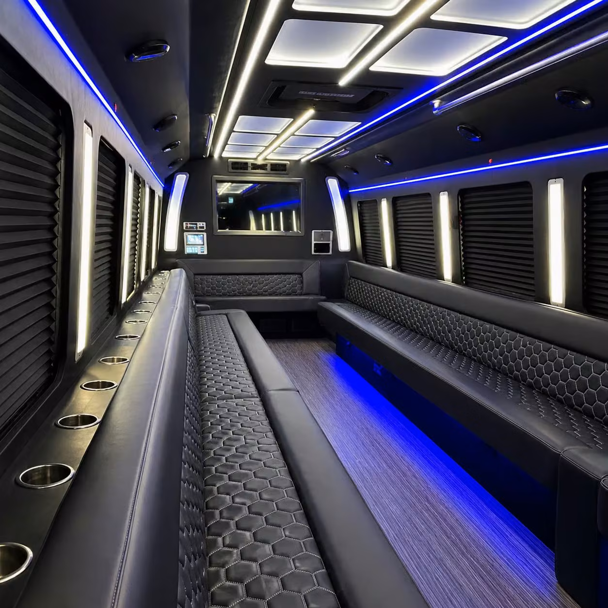 party bus interior
